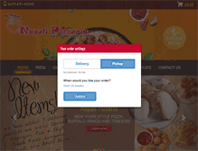 Tablet Screenshot of napoli-pizzeria.com